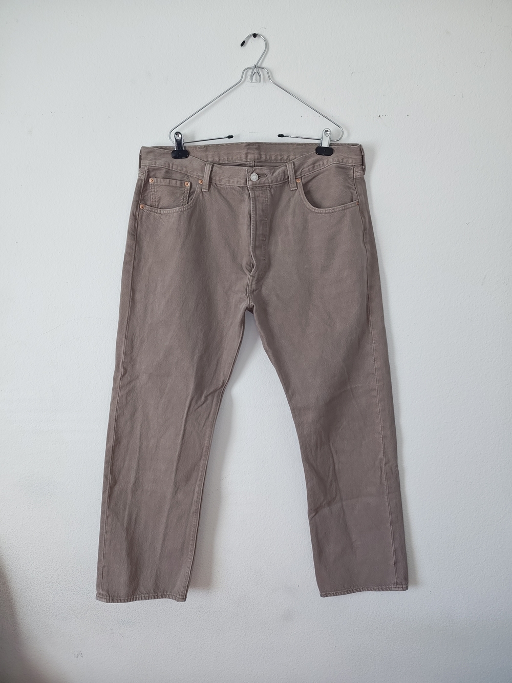 Levi's Men's Straight Fit Tan Jeans
